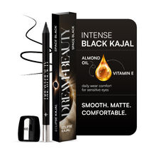 Dream Beauty Eclipse Kohl Pencil, Waterproof, Smudgeproof Kajal, Lasts Upto 12Hr - Space Black