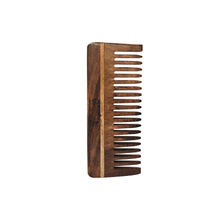 Organic B Indian Rosewood Wide Tooth Comb Rosemary Infused