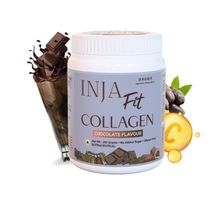 Inja Fit Marine Collagen For Skin, Joints And Muscles, With Vit C & Glucosamine - Chocolate Flavour
