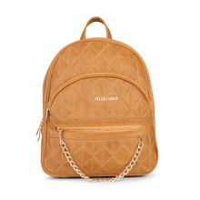 Pelle Luxur Casper Camel Brown Backpack For Women