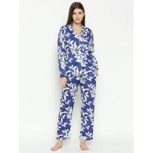 Pyjama Party Purple Blush Button Down Pj Set - Pure Cotton Pj Set With Notched Collar