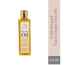 The Pure Story Natural Cold Pressed Flax Seed Oil for Hair & Skin Rich In Omega 3