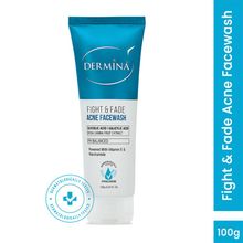 DERMINA Fight & Fade Acne Facewash With Glycolic & Salicylic Acid For Acne Free Skin - All Skin Type