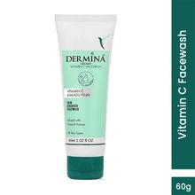 DERMINA Creamy Vitamin C Face Wash With Kakadu Plum For Clean & Instant Glow - All Skin Type