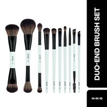 JESSUP Beauty 14-In-10 Duo-End Brush Versatility Brush Set