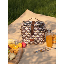 Zouk Bidri Kaiser Roll Up Lunch Bag