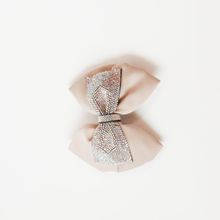 Aphrodyte Me Oyster Satin Bow Hair Clip