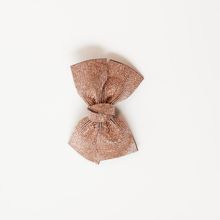 Aphrodyte Me Russet Embellished Bow Hair Clip