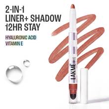 Lakme 9To5 Hya Glam Liner + Eye Shadow Duo 2-1 Metallic 12H Stay