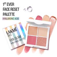 Lakme 9To5 Hya Glam 4-In-1 Face Palette Concealer, Blush, Highlighter & Compact