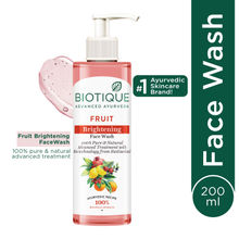 Biotique Fruit Brightening Face Wash