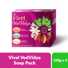 Vivel Vedvidya Luxury Skincare Soaps (Pack Of 3)