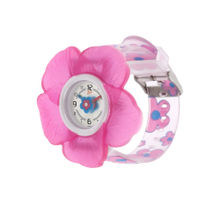Zoop Silver Dial Watch with Plastic Case