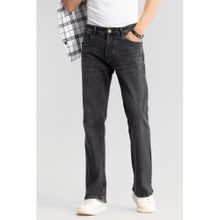 Snitch Retro Ripple Slate Grey Straight Jeans