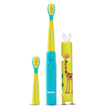 Agaro Rex Sonic Electric Kids Toothbrush With 3 Brushing Modes & Rechargeable Battery (Blue)