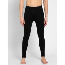 Jockey 2420 Men Extra Warmth Super Combed Cotton Rich Thermal Long John - Black