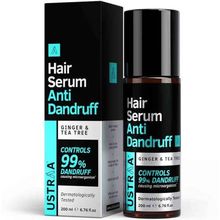 Ustraa Hair Serum Anti Dandruff For Men With Ginger & Tea Tree, Fights Dandruff
