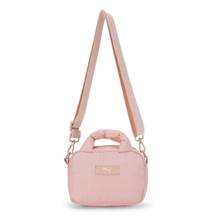 Puma Pink Solid Sling Bag with Detachable Strap