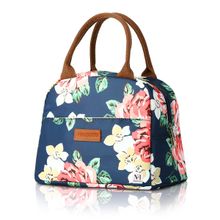 NFI Essentials Blue Floral Lunch Bag