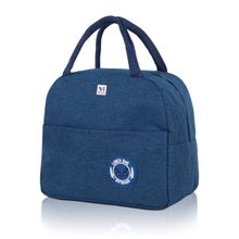 NFI Essentials Blue Solid Lunch Bag