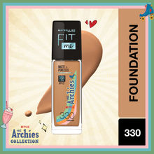 Maybelline New York Fit Me Matte+Poreless The Archies Collection Liquid Foundation - 330 Toffee