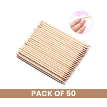 Matra Cuticle Pusher Remover Double-Sided Wood Nail Art Stick Manicure Pedicure Disposable Tool