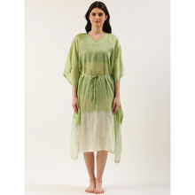 Clt.s Women Green Cover Up Dress