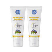 The Moms Co. Waterproof SPF 50+ Natural Mineral Based Baby Sunscreen - Pack Of 2