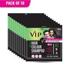 VIP Hair Colour Shampoo Ammonia Free - Black