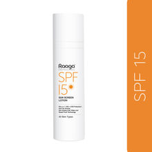 Raaga Professional Spf 15 Pa++++ Sunscreen Lotion With Uva + Uvb Protection, All Skin Types, 55 Ml