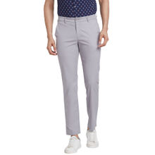 Raymond Slim Fit Solid Medium Grey Trouser