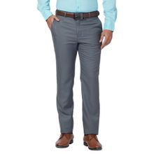 Raymond Comfortable Fit Solid Grey Trouser