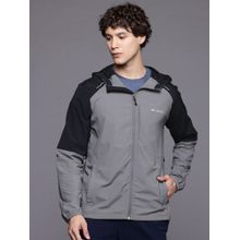 Columbia Men's Grey Omni Shield Tech Nylon Hoodie