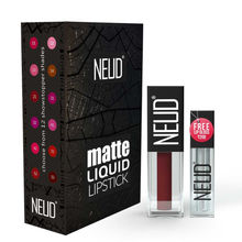 Neud Matte Liquid Lipstick Smudge Proof 12-Hour Stay Formula with Free Lip Gloss
