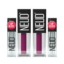 Neud Matte Liquid Lipstick Boss Lady Smudge Proof with Free Lip Gloss - Pack of 2