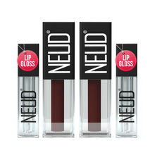 Neud Matte Liquid Lipstick Espresso Twist Smudge Proof with Free Lip Gloss - Pack of 2