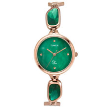 Timex Digital Green Dial Women Watch-TWEL15903