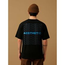 AESTHETIC NATION Aesthetics Black Oversized T-Shirt