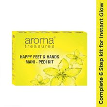 Aroma Treasures Happy Hands and Feet Mani Pedi Single Time Use Kit