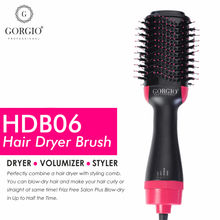 Gorgio Professional Premium Blow Hair Dryer Multipurpose Brush HDB06 ( Hair Dryer +Brush Feature )