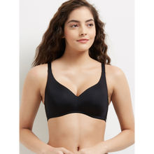 Wacoal Basic Mold Padded Non-Wired Full Coverage Everyday T-Shirt Bra - Black