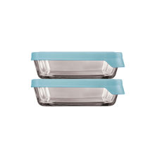 ANCHOR HOCKING True Seal Lid Food Storage Container For Thin Kitchen (Set Of 2)