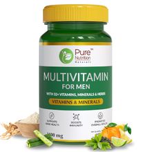 Pure Nutrition Men's Multivitamin, For Energy and Immunity