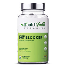 Health Veda Organics Plant Based DHT Blocker Capsules For Urinary Tract & Hair Health