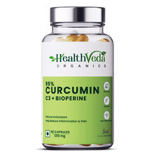 Health Veda Organics Curcumin C3 + Bioperine