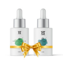 The Body Temple Salicylic Acid 2% & Vitamin C 10% + Niacinamide 5% (30Ml Each - Pack Of 1)