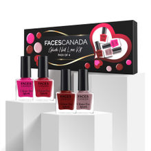 Faces Canada Splash Nail Love Kit - Pack Of 4