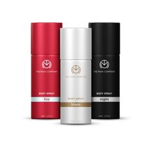 The Man Company Body Spray Combo Pack - Pack Of 3