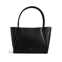 THESTO Black Tube Tote Bag (L)