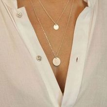 Fabula Jewellery Gold Tone Multi Layer Necklace for Women & Girls